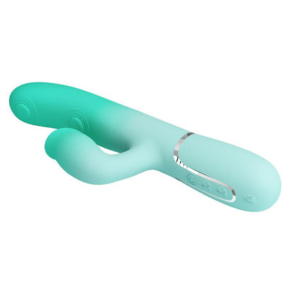 PRETTYLOVE - GIGI RABBIT VIBRATOR THUMPING AND LICKING