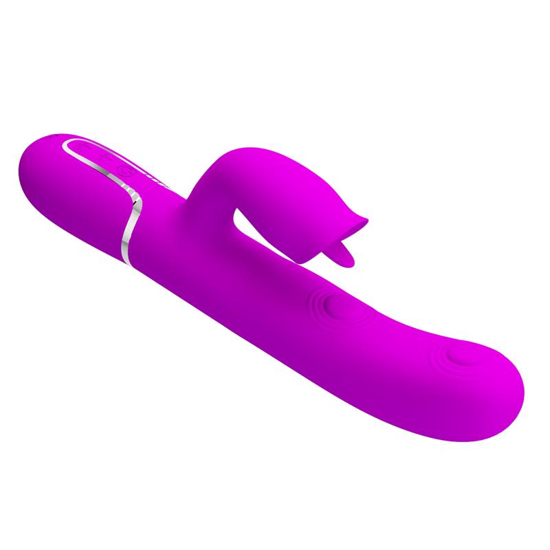 PRETTYLOVE - GIGI VIBRATOR LICKING AND THUMPING FUCHSIA