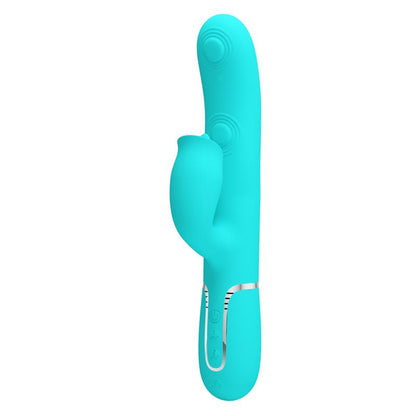 PRETTYLOVE - GIGI VIBRATOR LICKING AND THUMPING TURQUOISE