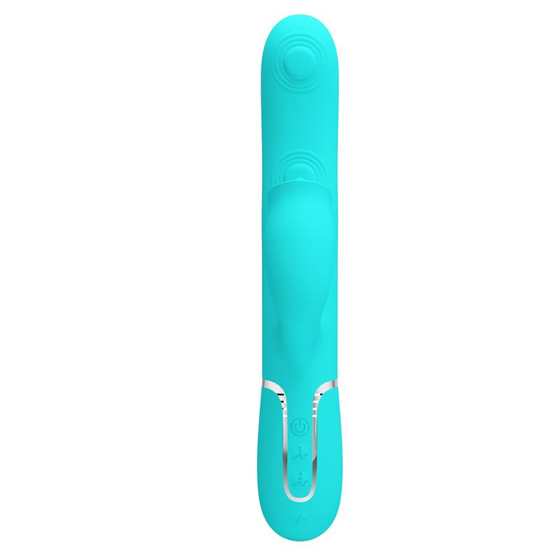 PRETTYLOVE - GIGI VIBRATOR LICKING AND THUMPING TURQUOISE