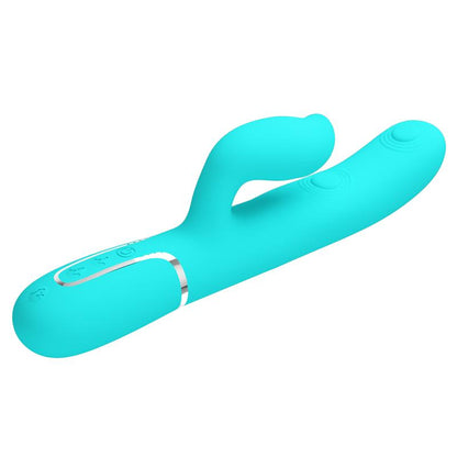 PRETTYLOVE - GIGI VIBRATOR LICKING AND THUMPING TURQUOISE