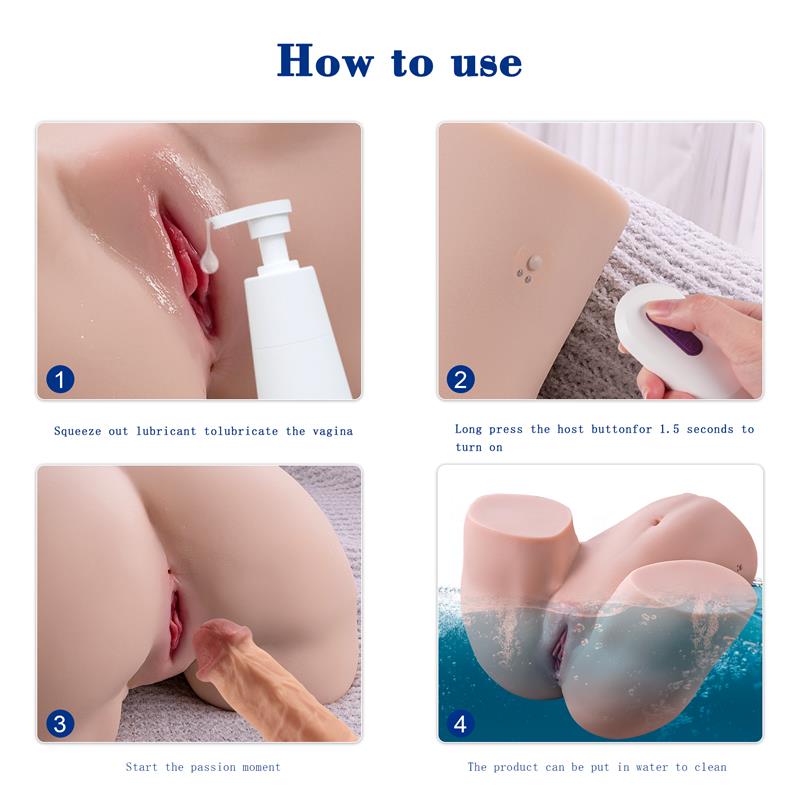 XISE - GINA MASTURBATOR WITH THRUSTING 12.5 KG