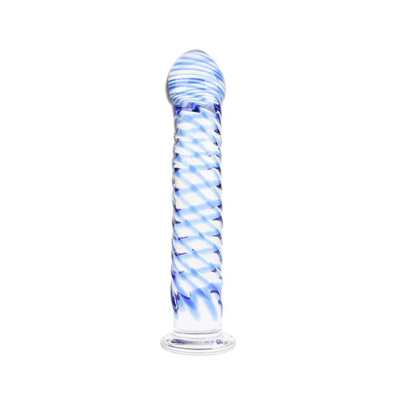 CHISA - GLASS DILDO TWISTED LOVER 7.1