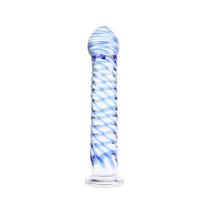 CHISA - GLASS DILDO TWISTED LOVER 7.1