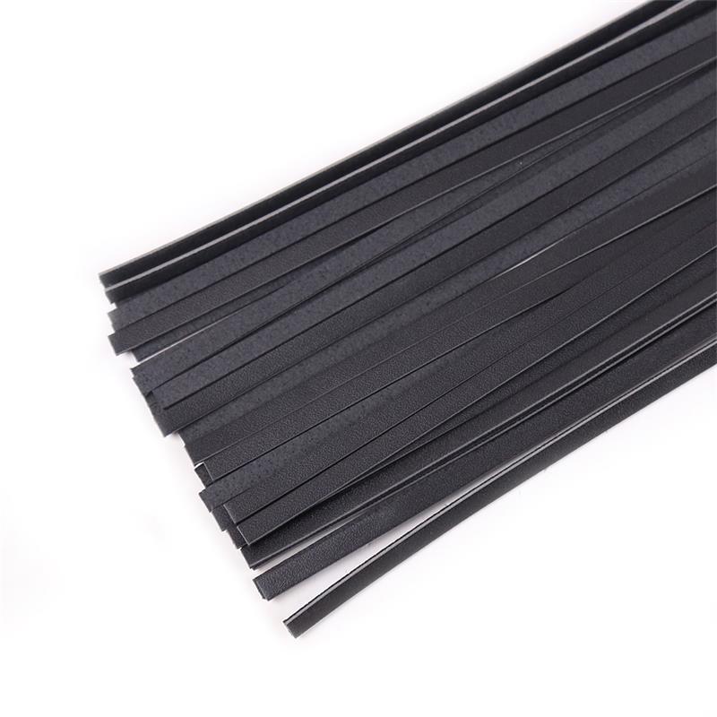 LATETOBED BDSM LINE - GLASS HANDLE FLOGGER 70 CM