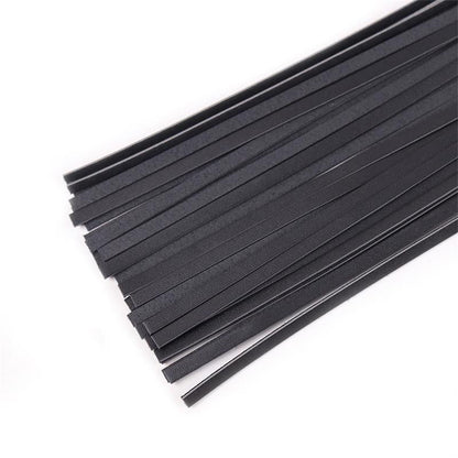 LATETOBED BDSM LINE - GLASS HANDLE FLOGGER 70 CM