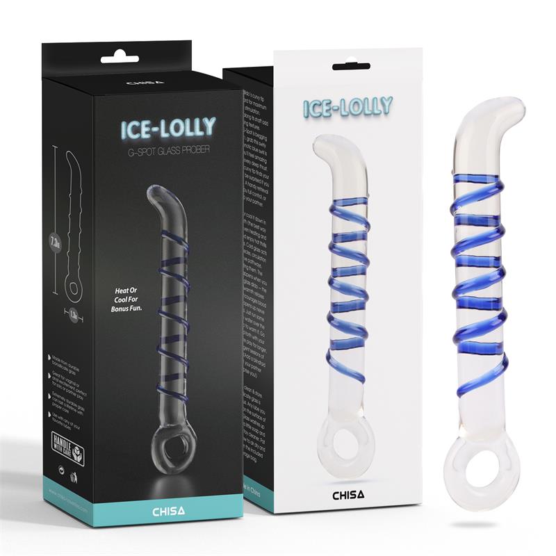 CHISA - GLASS STIMULATOR ICE-LOLLY 7.3
