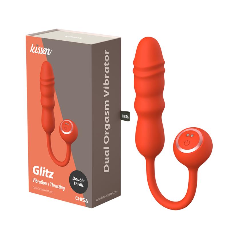 KISSEN - GLITZ STIMULATOR WITH VIBRATION AND THRUSTING