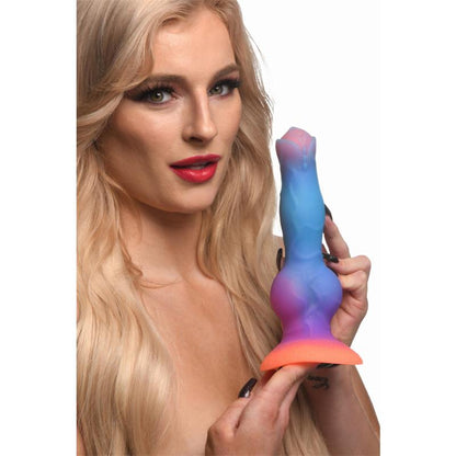 CREATURE COCKS - GLOW-IN-THE-DARK ALIEN DILDO 8.5