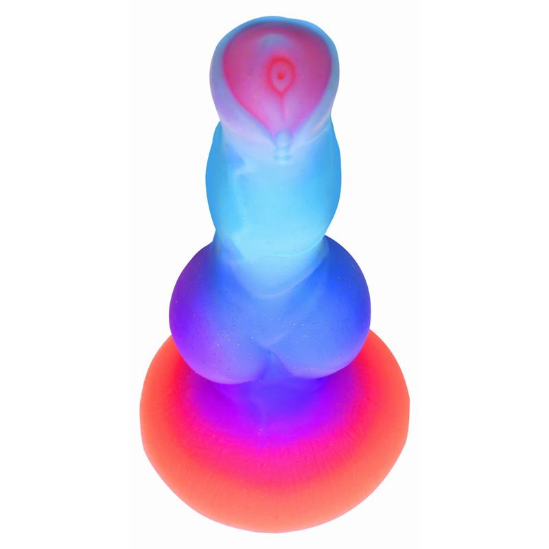 CREATURE COCKS - GLOW-IN-THE-DARK ALIEN DILDO 8.5