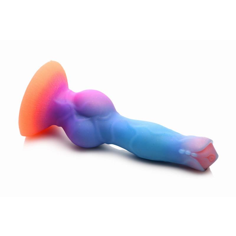 CREATURE COCKS - GLOW-IN-THE-DARK ALIEN DILDO 8.5
