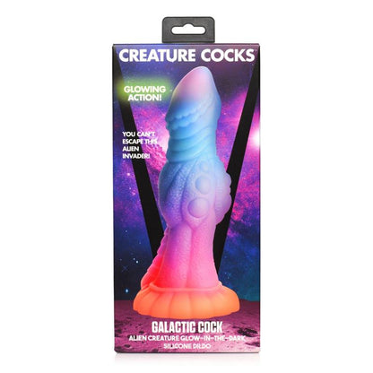 CREATURE COCKS - GLOW-IN-THE-DARK ALIEN DILDO