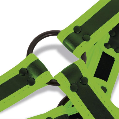 INTOYOU SHINING LINE - GLOW IN THE DARK BONDAGE CHEST HARNESS