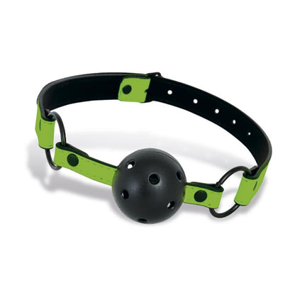 INTOYOU SHINING LINE - GLOW IN THE DARK BREATHABLE BALL GAG