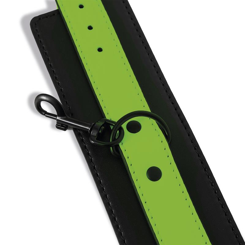 INTOYOU SHINING LINE - GLOW IN THE DARK CUFFS AND RESTRAINTS BED SET