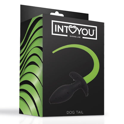 INTOYOU SHINING LINE - GLOW IN THE DARK DOG TAIL BUTT PLUG