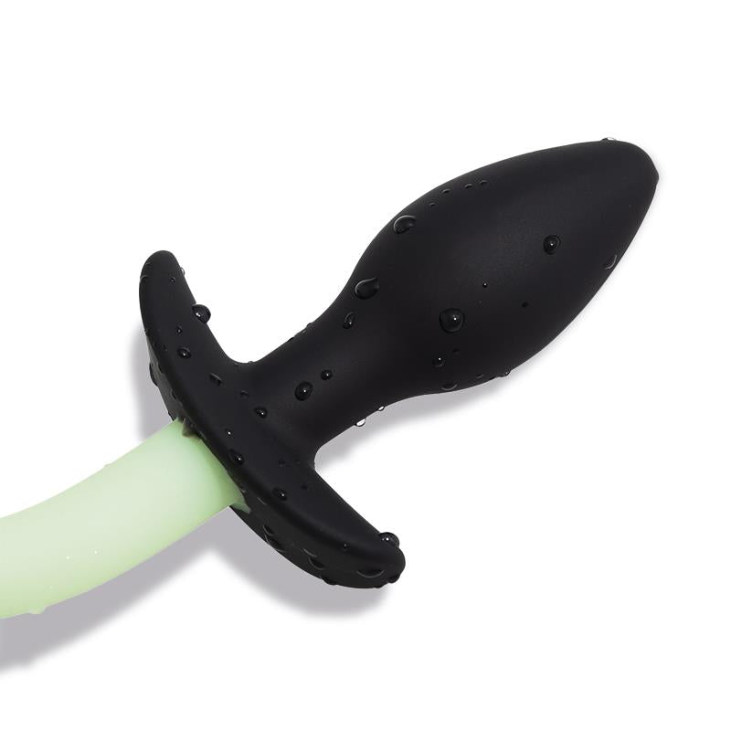 INTOYOU SHINING LINE - GLOW IN THE DARK DOG TAIL BUTT PLUG