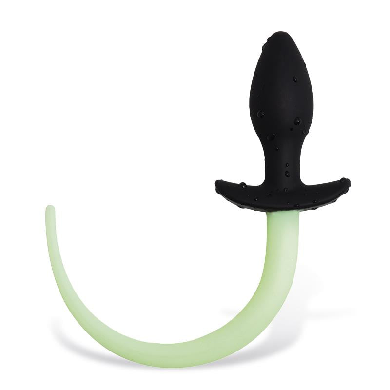 INTOYOU SHINING LINE - GLOW IN THE DARK DOG TAIL BUTT PLUG