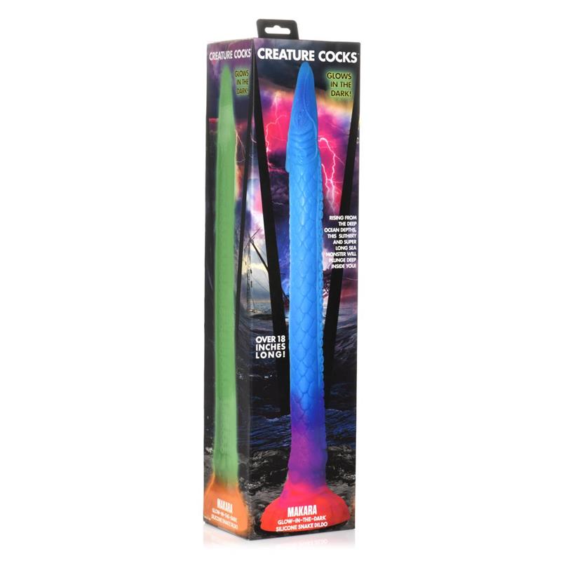 CREATURE COCKS - GLOW-IN-THE-DARK DRAGON ANAL DILDO