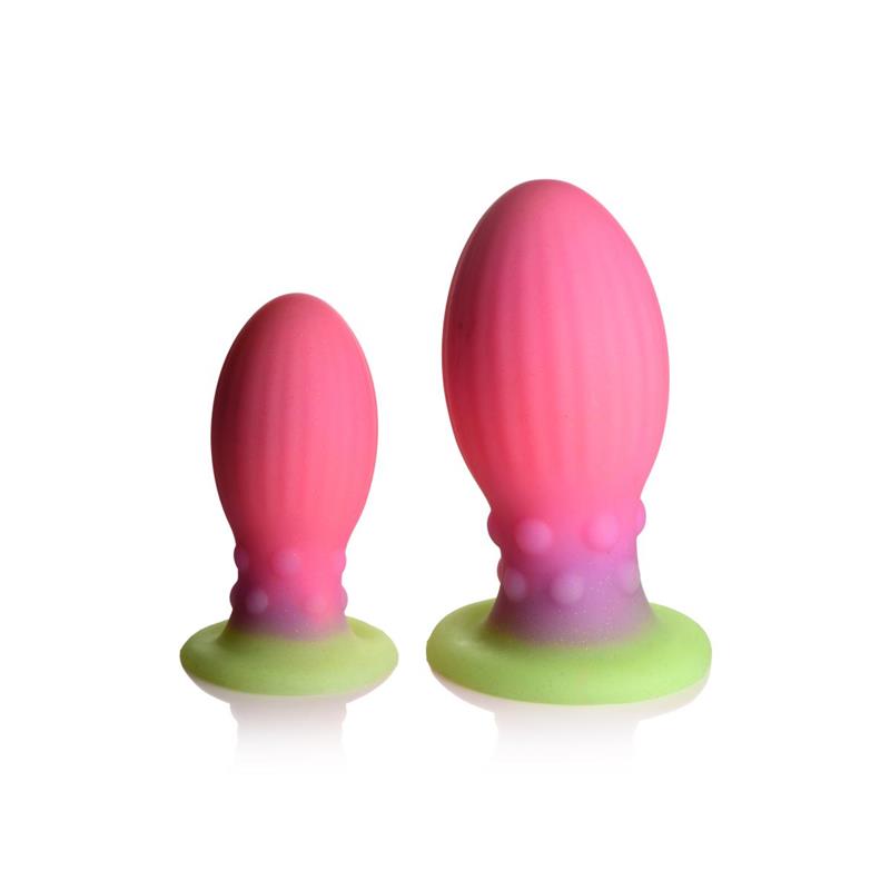 CREATURE COCKS - GLOW-IN-THE-DARK SILICONE XENO EGG XL 6.9