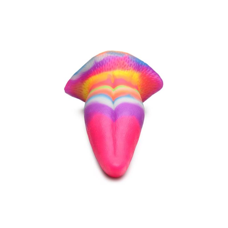 CREATURE COCKS - GLOW-IN-THE-DARK UNICORN TONGUE DILDO 8.4