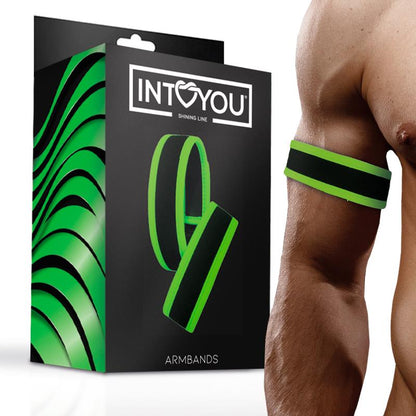 INTOYOU SHINING LINE - GLOW IN THE DARK VELCRO ARMBANDS