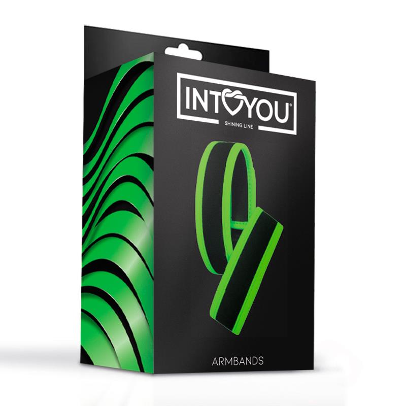 INTOYOU SHINING LINE - GLOW IN THE DARK VELCRO ARMBANDS
