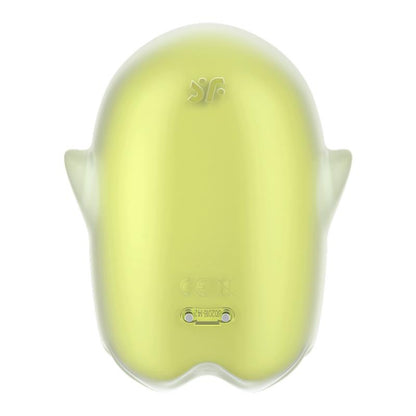 SATISFYER - GLOWING GHOST CLITORIS SUCKER GLOWS IN THE DARK YELLOW