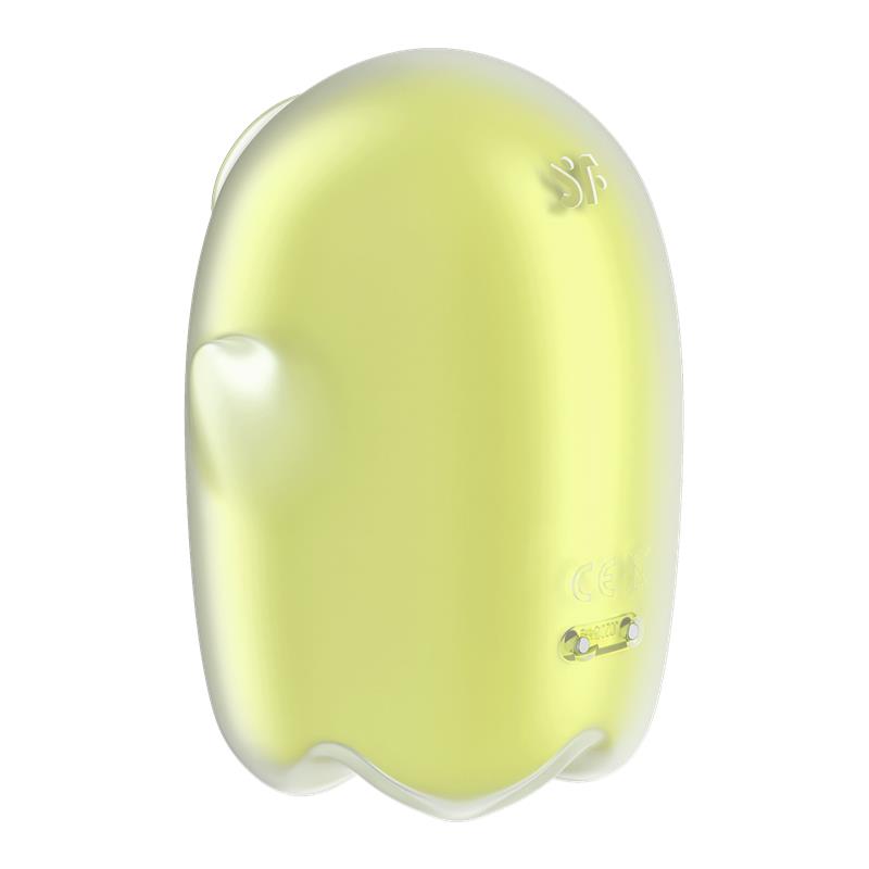 SATISFYER - GLOWING GHOST CLITORIS SUCKER GLOWS IN THE DARK YELLOW