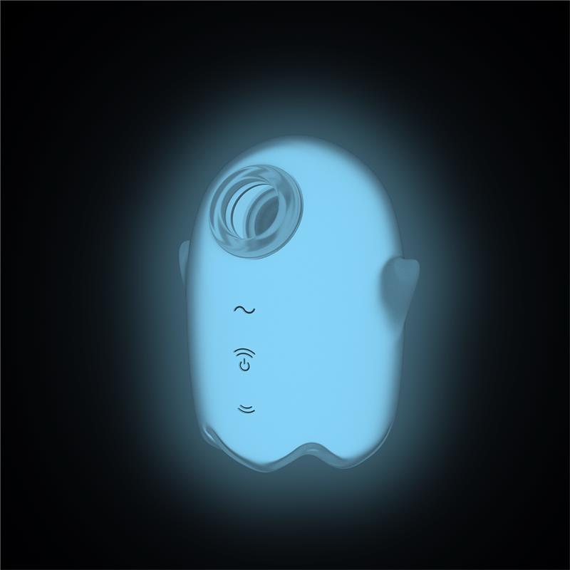 SATISFYER - GLOWING GHOST CLITORIS SUCKER GLOWS IN THE DARK