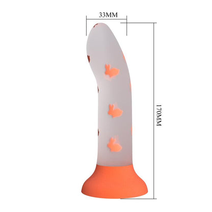 PRETTYLOVE - GLOWS IN THE DARK DILDO MAGICAL NIGHTFALL