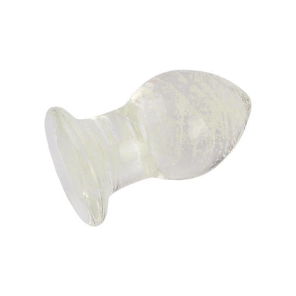 CHISA - GLOWS KINKY GLASS PLUG GLOWS IN THE DARK 2.5