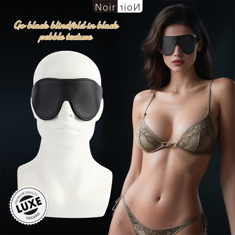 CHISA - GO BLACK BLINDFOLD BLACK PEBBLE
