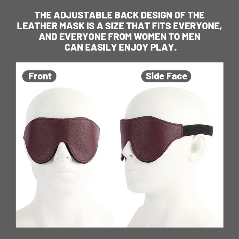 CHISA - GO BLACK BLINDFOLD BURGUNDY