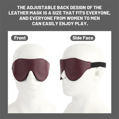 CHISA - GO BLACK BLINDFOLD BURGUNDY