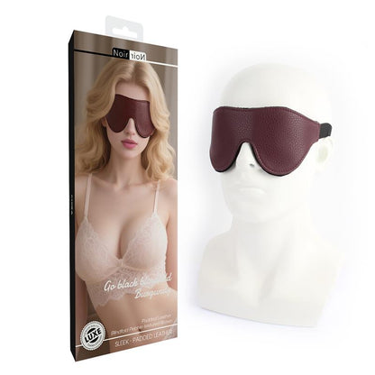 CHISA - GO BLACK BLINDFOLD BURGUNDY
