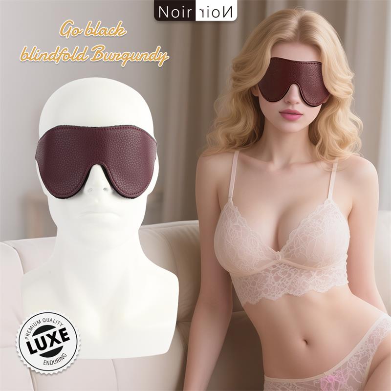 CHISA - GO BLACK BLINDFOLD BURGUNDY