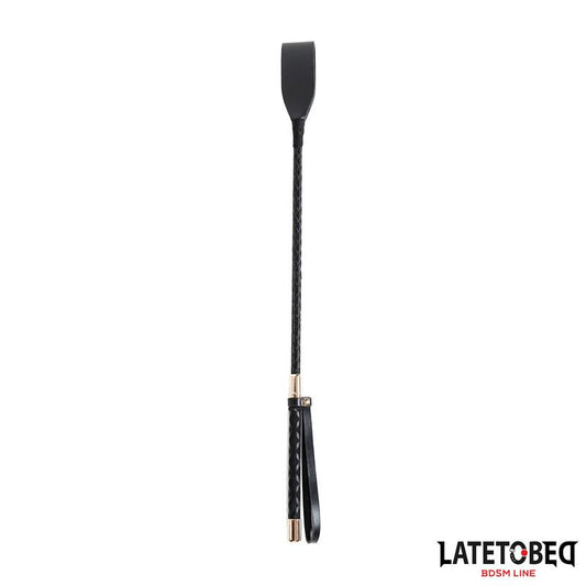 LATETOBED BDSM LINE - GOLD METAL CROP 45 CM