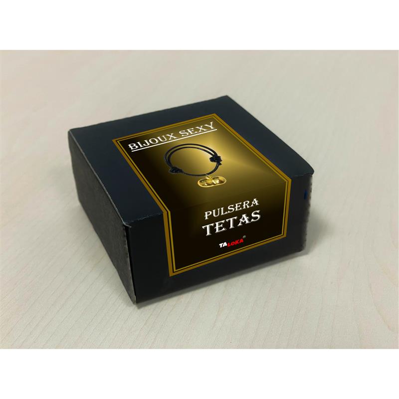 DIVERTY SEX - GOLDEN BREAST-SHAPED BRACELET.