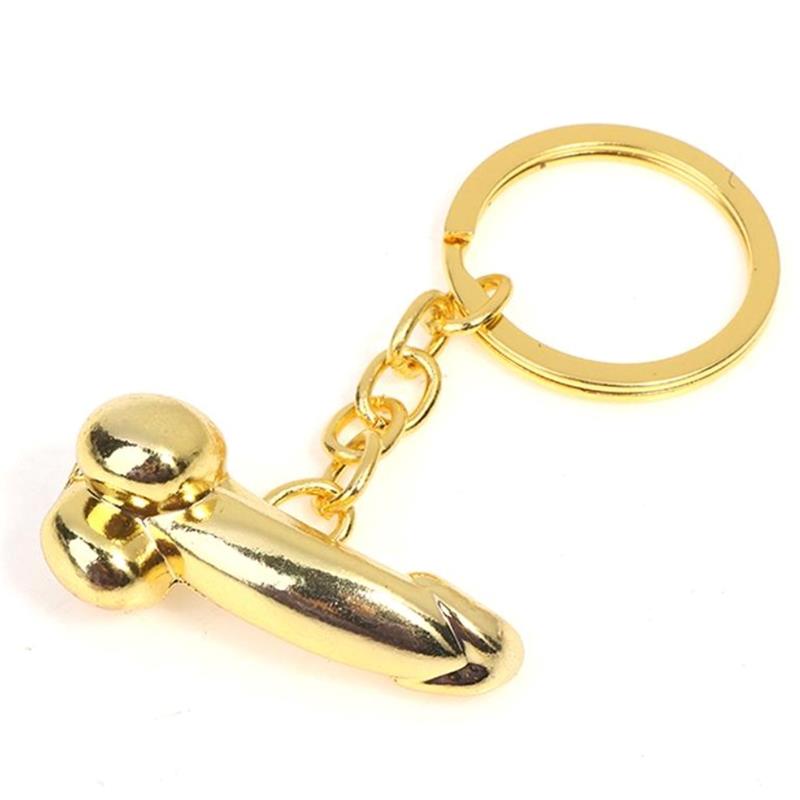 DIVERTY SEX - GOLDEN DILDO KEYCHAIN