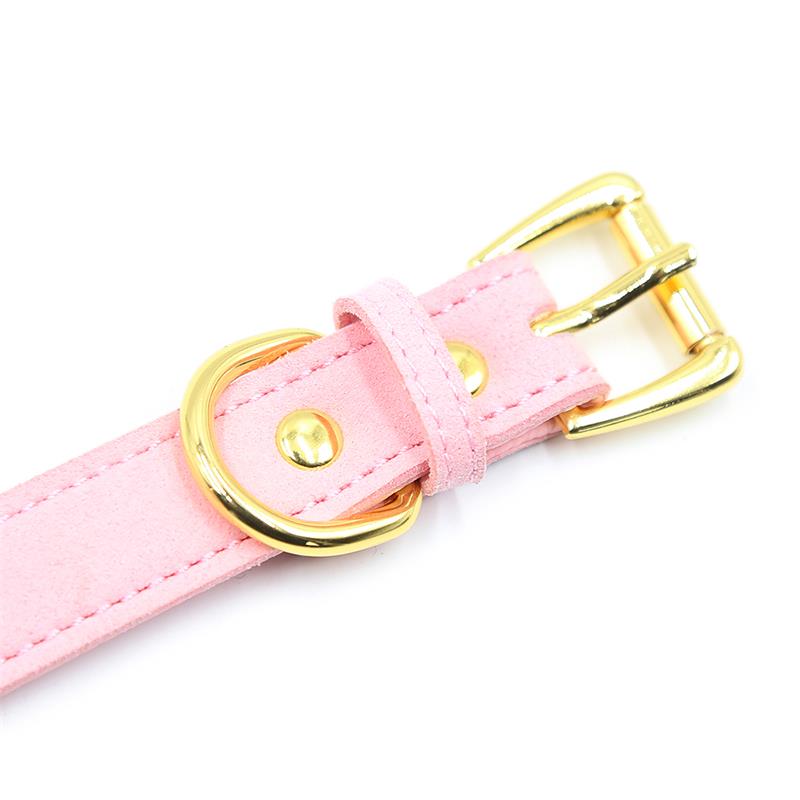 LATETOBED BDSM LINE - GOLDEN KITTY CAT COLLAR WITH BELL