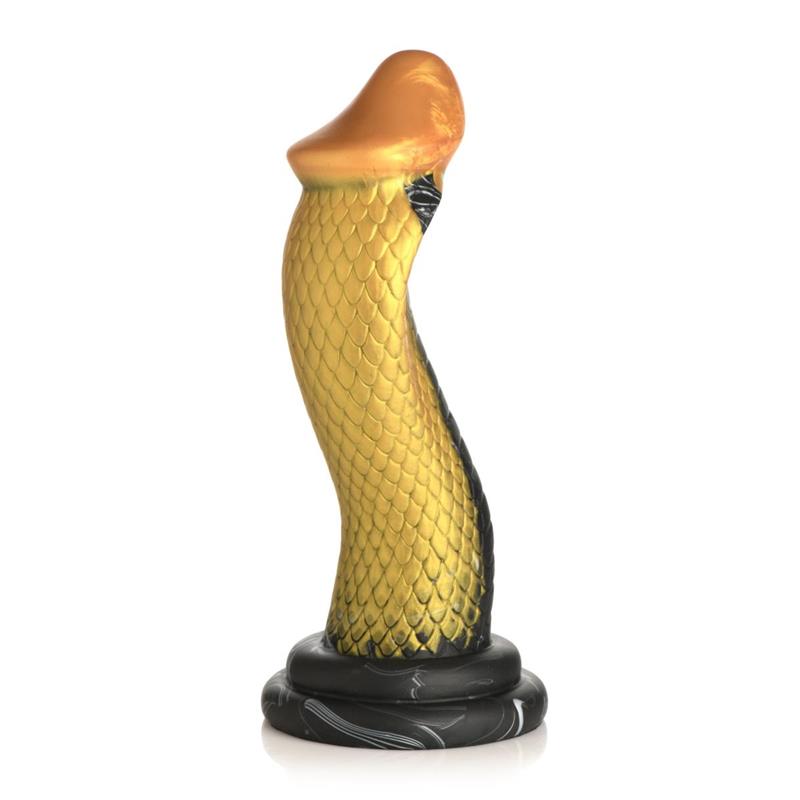CREATURE COCKS - GOLDEN MAMBA DILDO