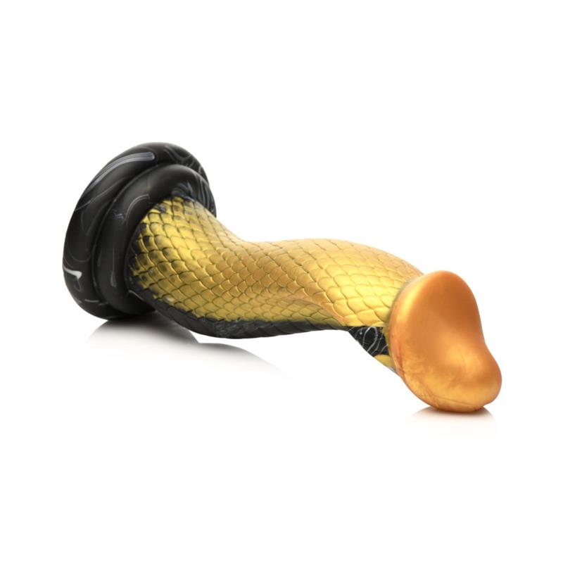 CREATURE COCKS - GOLDEN MAMBA DILDO