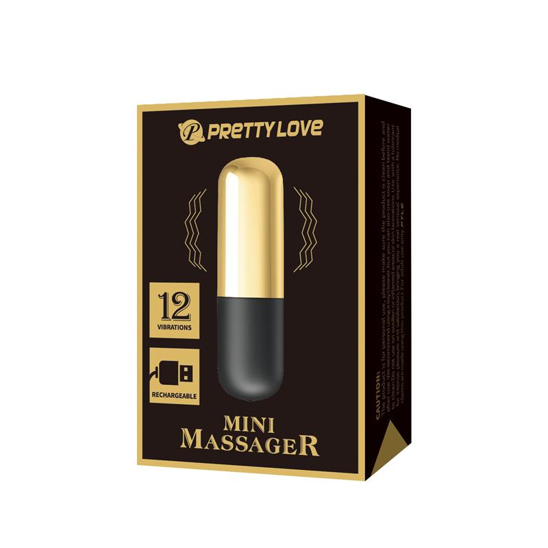 PRETTYLOVE - GOLDEN MINI MASSAGER
