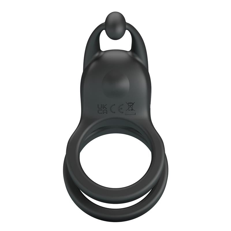 PRETTYLOVE - GOODWIN VIBRATING DOUBLE COCK RING