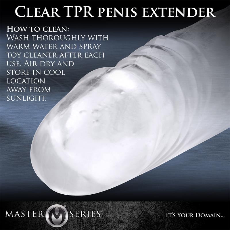 CREATURE COCKS - GRAND MAMBA XL JOCKSTRAP WITH HOLLOW TRANSPARENT DILDO
