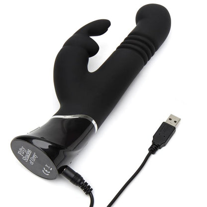 FIFTY SHADES OF GREY - GREEDY GIRL RECHARGEABLE THRUSTING G-SPOT RABBIT V