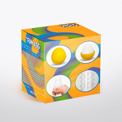 UP&GO - GROVY MASTURBATOR EGG ELASTIC YELLOW