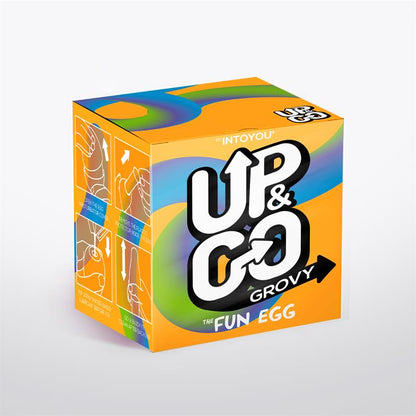 UP&GO - GROVY MASTURBATOR EGG ELASTIC YELLOW