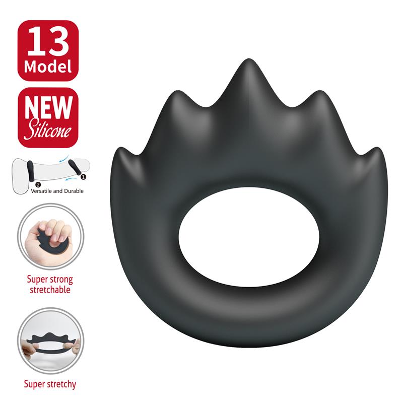 CRAZY BULL - HABERT COCK RING SILICONE MOD 13